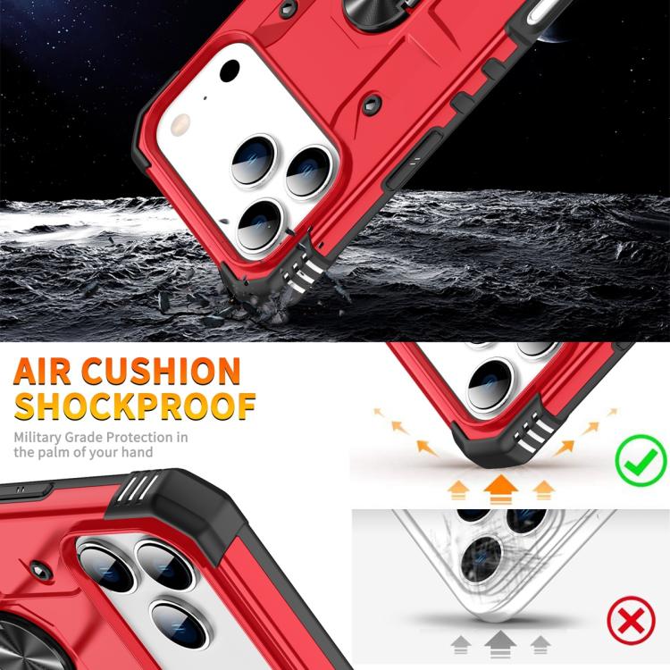 For iPhone 17 Pro Ring Holder Phone Case