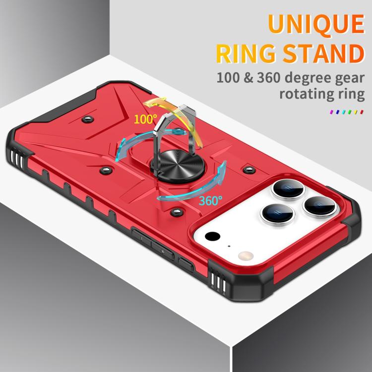 For iPhone 17 Pro Ring Holder Phone Case