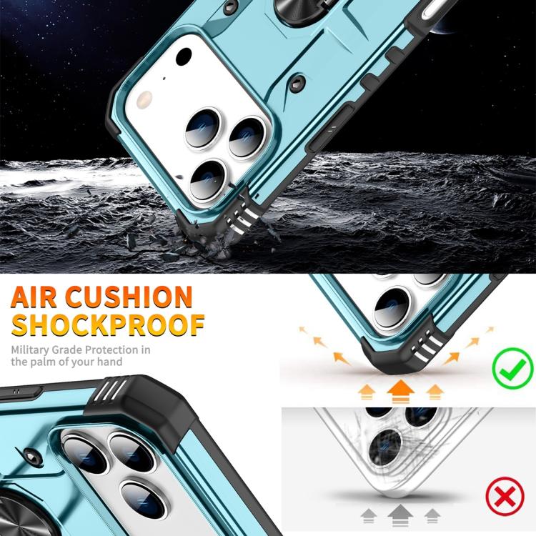 For iPhone 17 Pro Ring Holder Phone Case