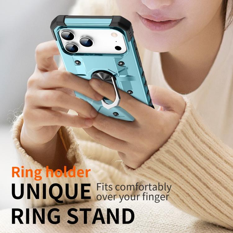 For iPhone 17 Pro Ring Holder Phone Case