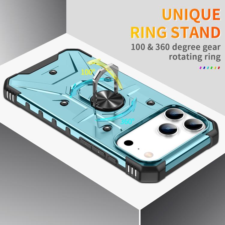 For iPhone 17 Pro Ring Holder Phone Case