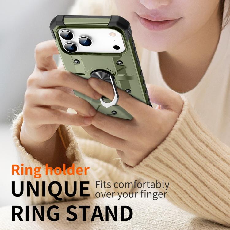 For iPhone 17 Pro Ring Holder Phone Case