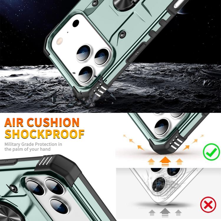 For iPhone 17 Pro Ring Holder Phone Case