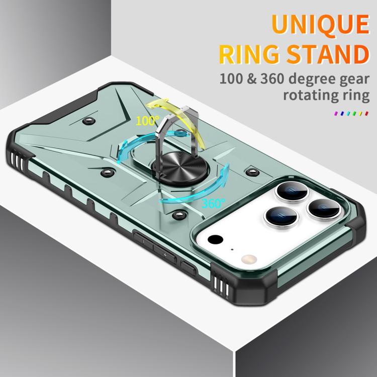 For iPhone 17 Pro Ring Holder Phone Case