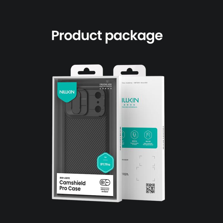 For iPhone 17 Pro NILLKIN CamShield Pro PC Phone Case