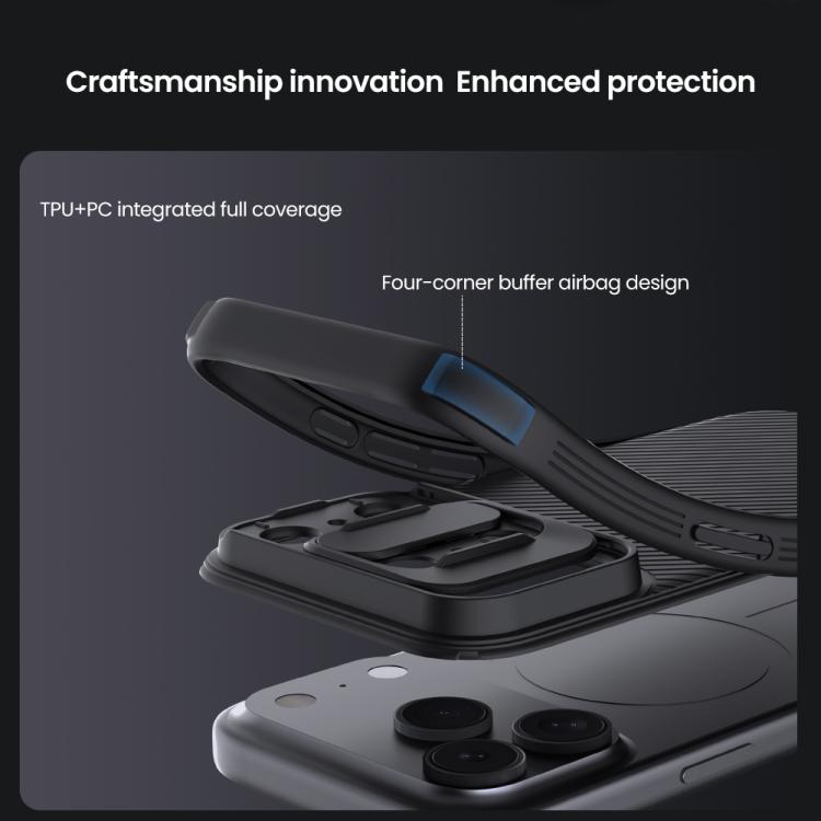 For iPhone 17 Pro NILLKIN CamShield Pro PC Phone Case