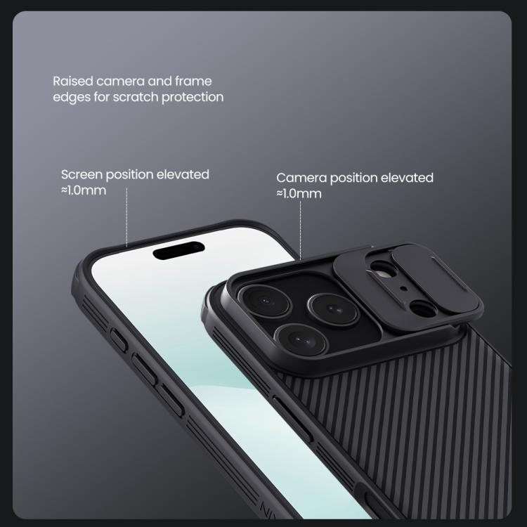 For iPhone 17 Pro NILLKIN CamShield Pro PC Phone Case