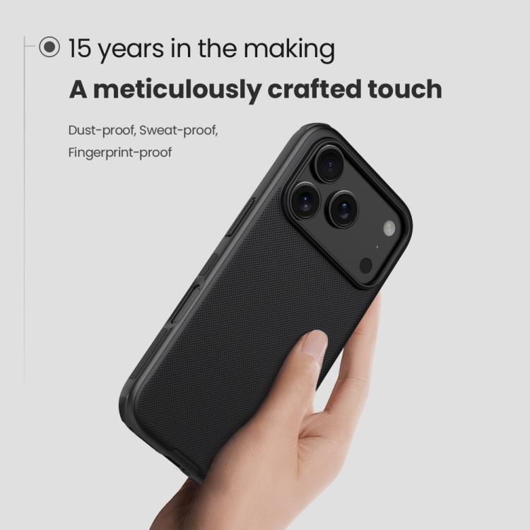 For iPhone 17 Pro Max NILLKIN Frosted Shield Pro PC + TPU Phone Case