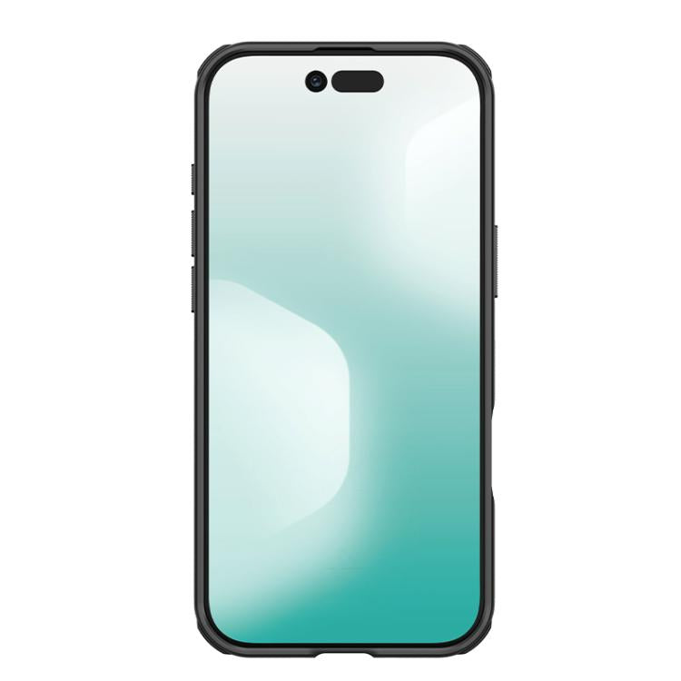 For iPhone Air NILLKIN Frosted Shield Pro PC + TPU Phone Case - Black