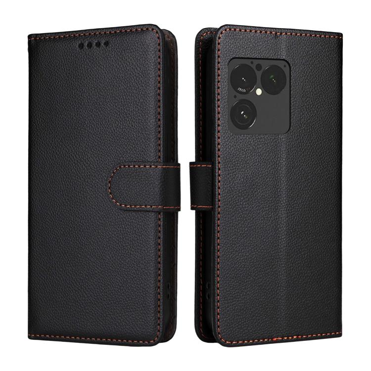 For Sony Xperia 1 VIII Litchi Texture RFID Blocking 3-Card Wallet Leather Phone Case