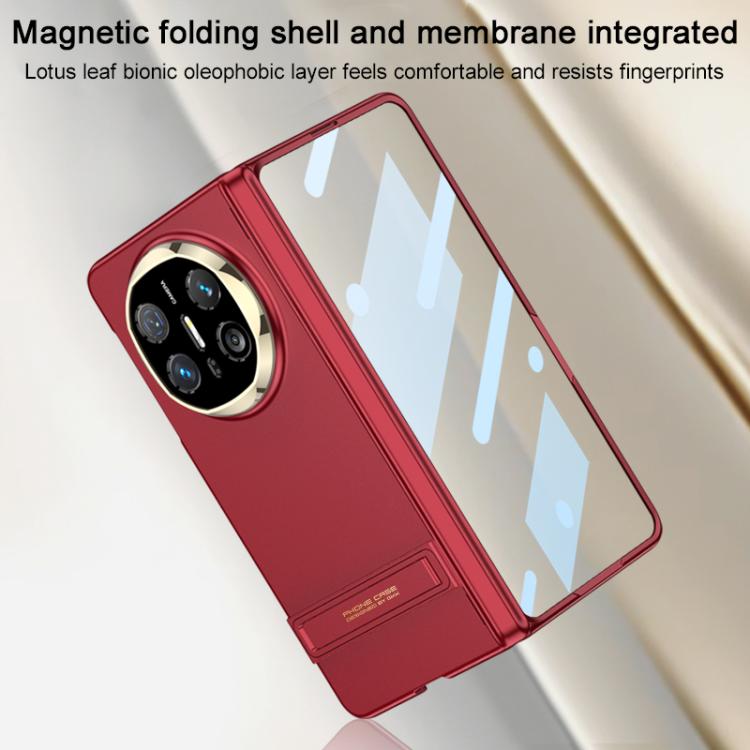 For Huawei Mate X6 GKK Integrated Magnetic Triumph Ultra-thin Phone Case with Holder