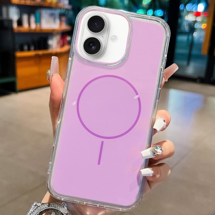For iPhone 16 Official Color Element Magsafe Phone Case