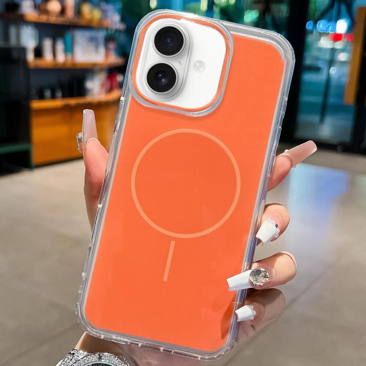 For iPhone 16 Official Color Element Magsafe Phone Case