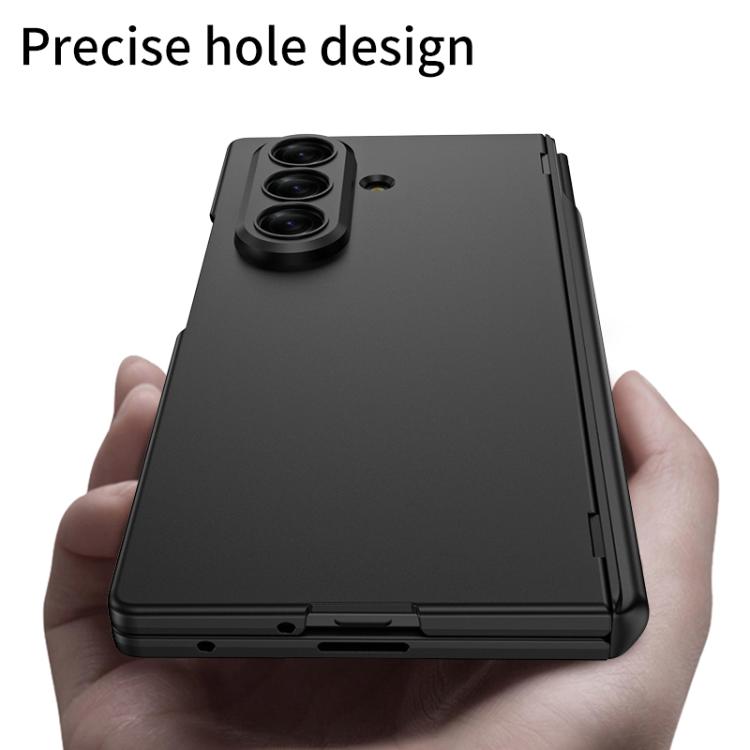 For Samsung Galaxy Z Fold7 5G GKK Integrated Magnetic Folding Hinge All-inclusive Phone Case with Pen Holder, Including Pen