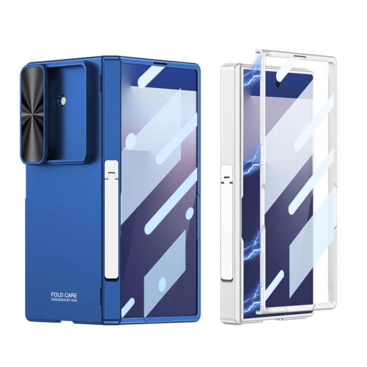 For Samsung Galaxy Z Fold7 5G GKK Integrated Magnetic Folding Hinge Push Window Side Bracket Phone Case