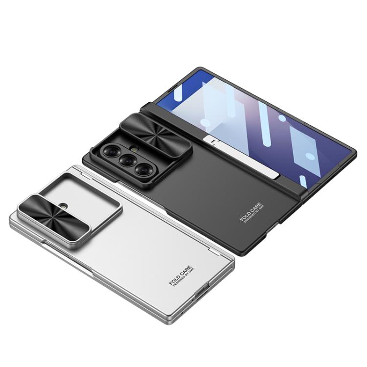 For Samsung Galaxy Z Fold7 5G GKK Integrated Magnetic Folding Hinge Push Window Side Bracket Phone Case