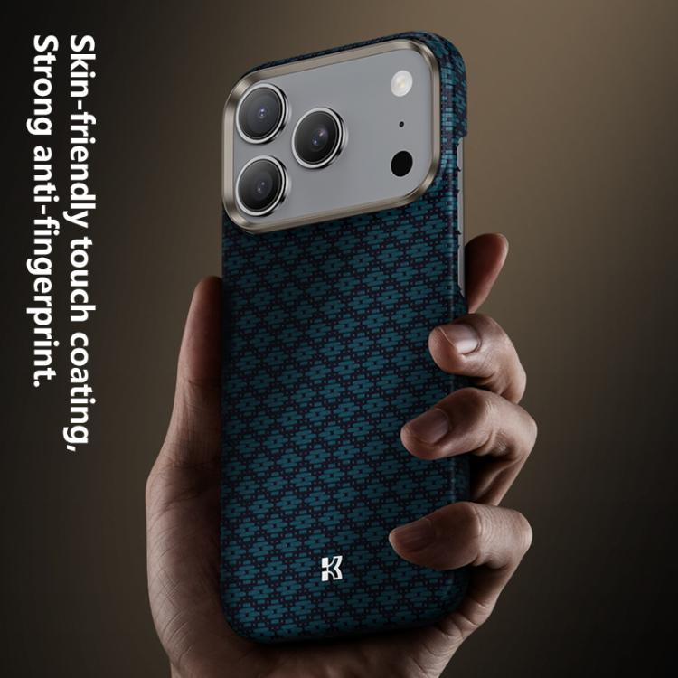 For iPhone 17 Pro Max Benks Color Shield C1 Classic Kevlar Woven Diamond MagSafe Phone Case