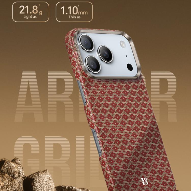 For iPhone 17 Pro Max Benks Color Shield C1 Classic Kevlar Woven Diamond MagSafe Phone Case