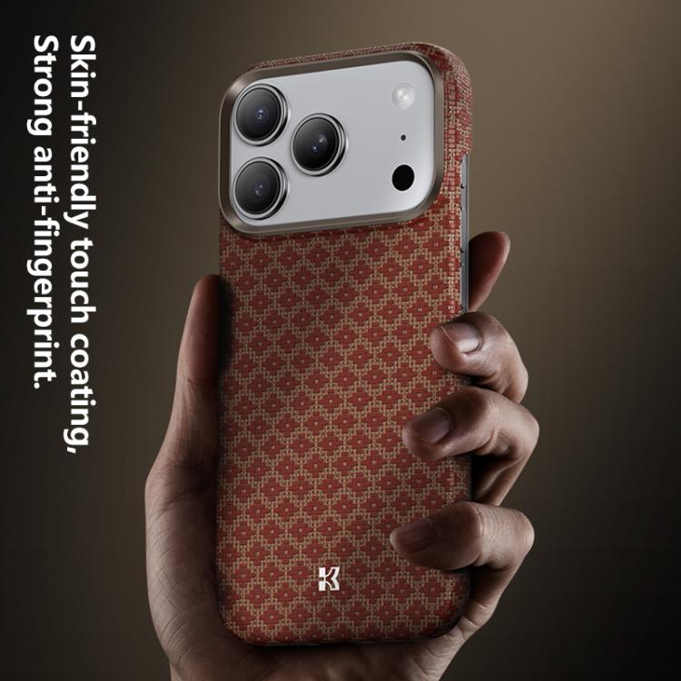 For iPhone 17 Pro Max Benks Color Shield C1 Classic Kevlar Woven Diamond MagSafe Phone Case
