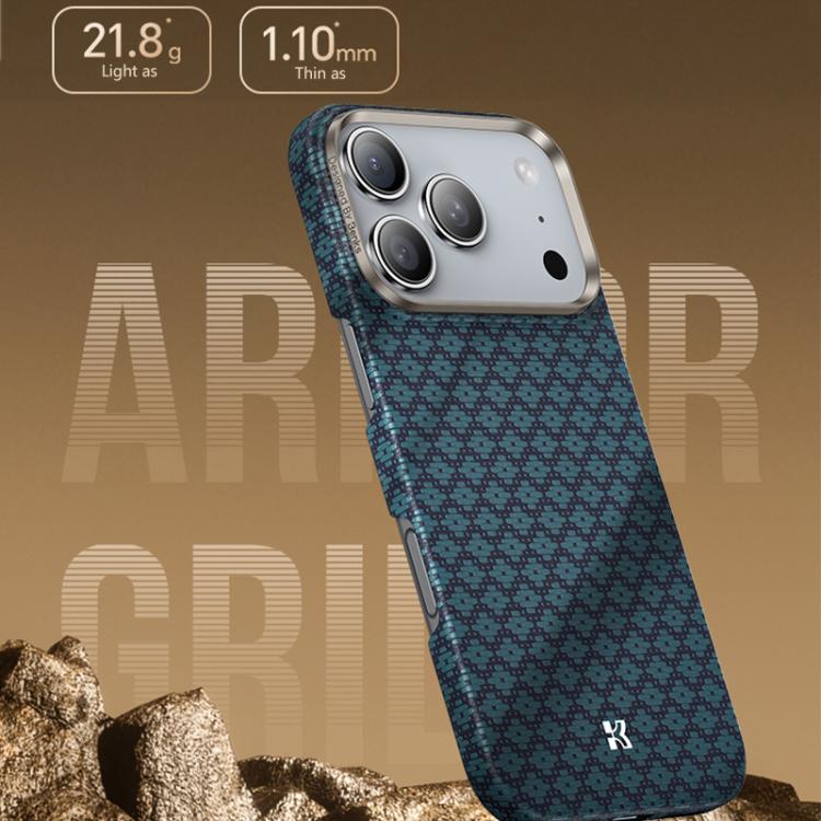 For iPhone 17 Pro Benks Color Shield C1 Classic Kevlar Woven Diamond MagSafe Phone Case