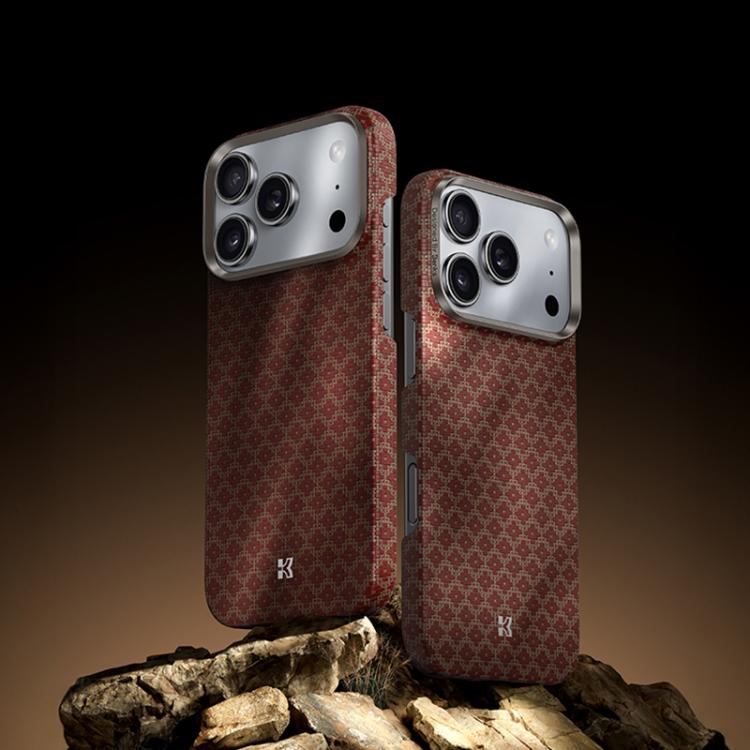 For iPhone 17 Pro Benks Color Shield C1 Classic Kevlar Woven Diamond MagSafe Phone Case