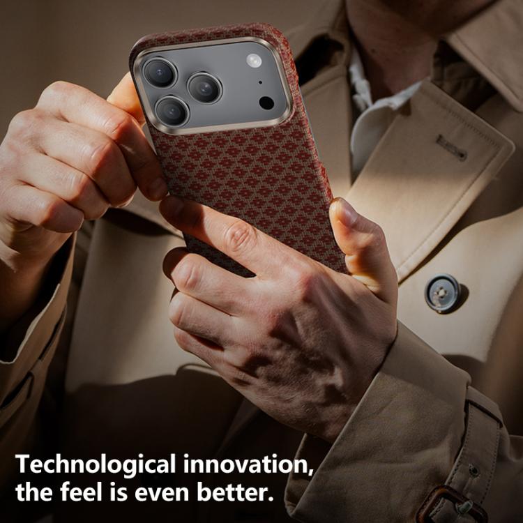 For iPhone 17 Pro Benks Color Shield C1 Classic Kevlar Woven Diamond MagSafe Phone Case