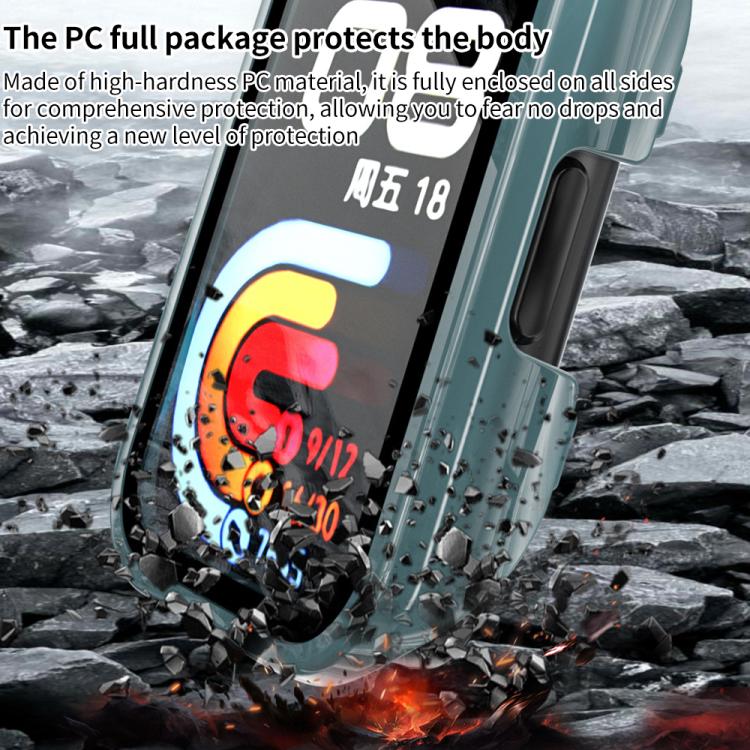 For Huawei Band 10 / 9 / 8 xDfind Tempered Film Integrated PC Watch Protective Cover