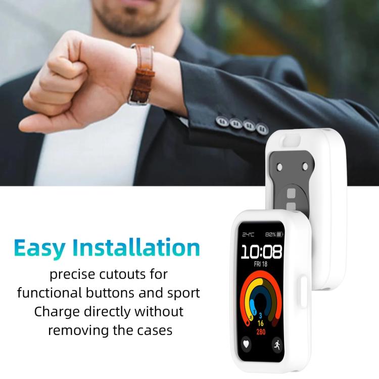 For Huawei Band 10 / 9 / 8 xDfind Silicone Watch Protective Cover