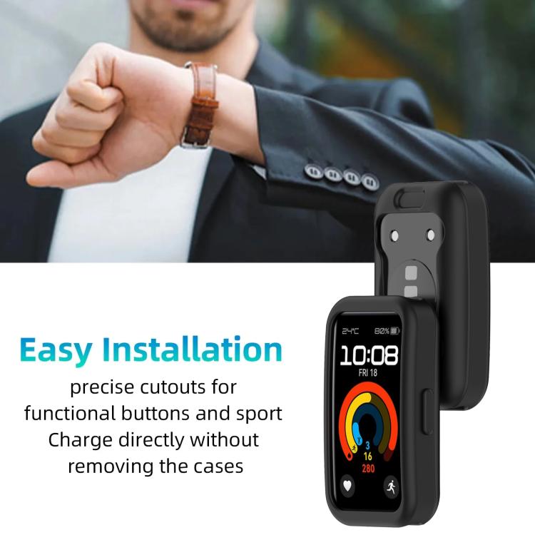 For Huawei Band 10 / 9 / 8 xDfind Silicone Watch Protective Cover