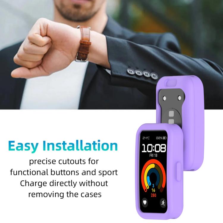 For Huawei Band 10 / 9 / 8 xDfind Silicone Watch Protective Cover