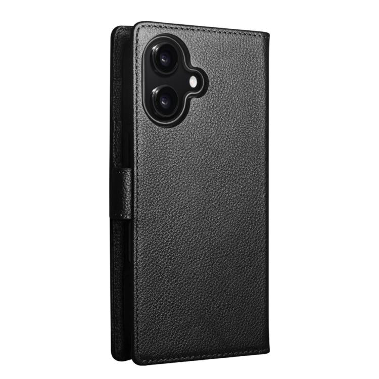 For iPhone 17 QIALINO Classics 3rd Genuine Leather Phone Case