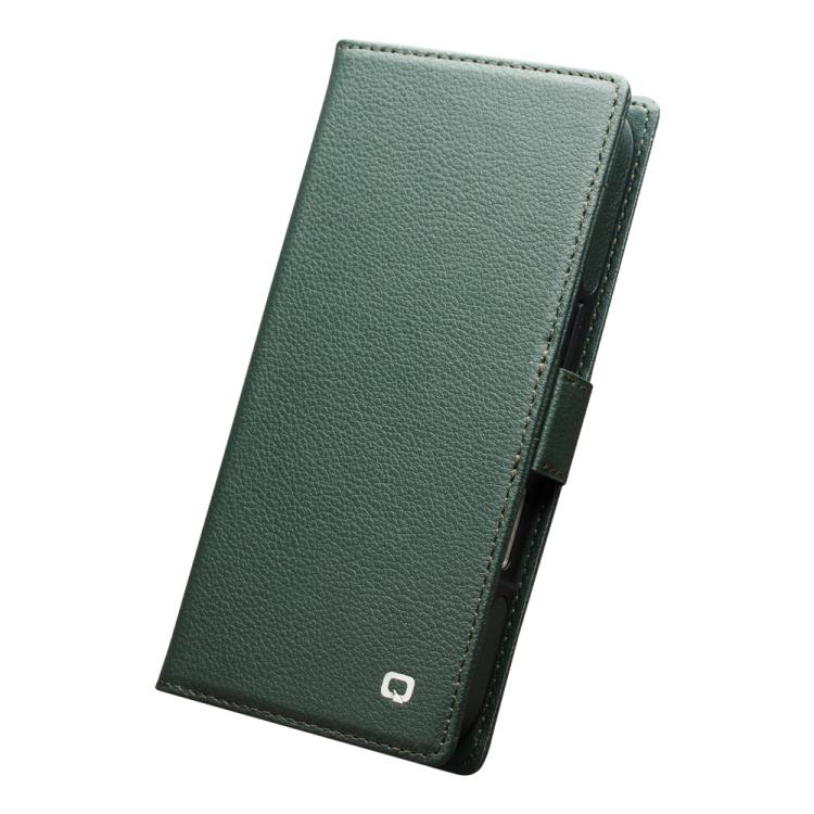 For iPhone Air QIALINO Classics 3rd Genuine Leather Phone Case