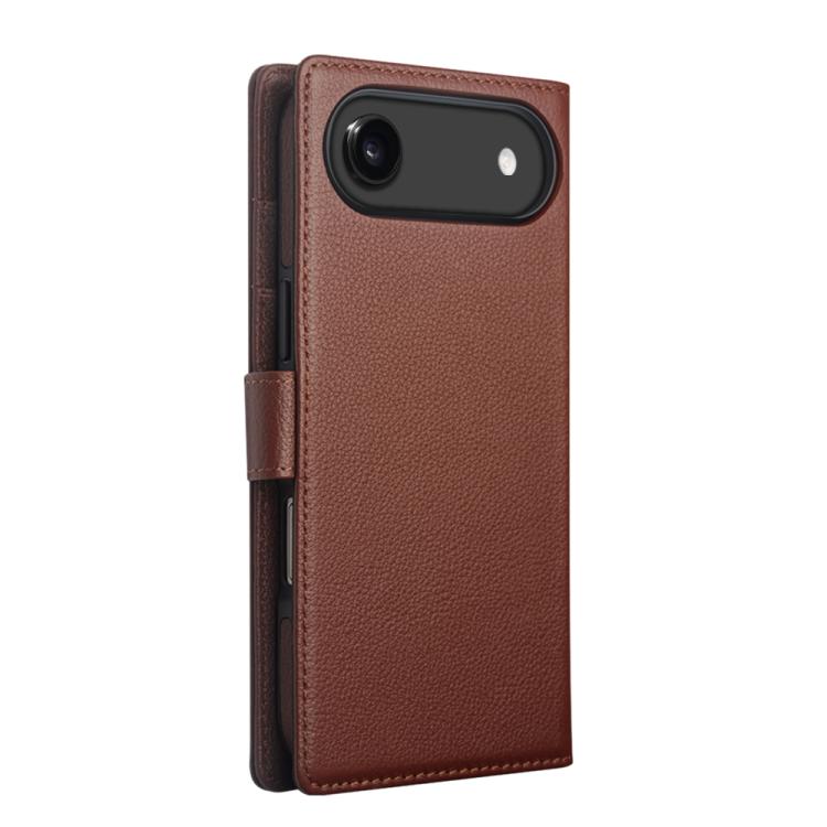 For iPhone Air QIALINO Classics 3rd Genuine Leather Phone Case