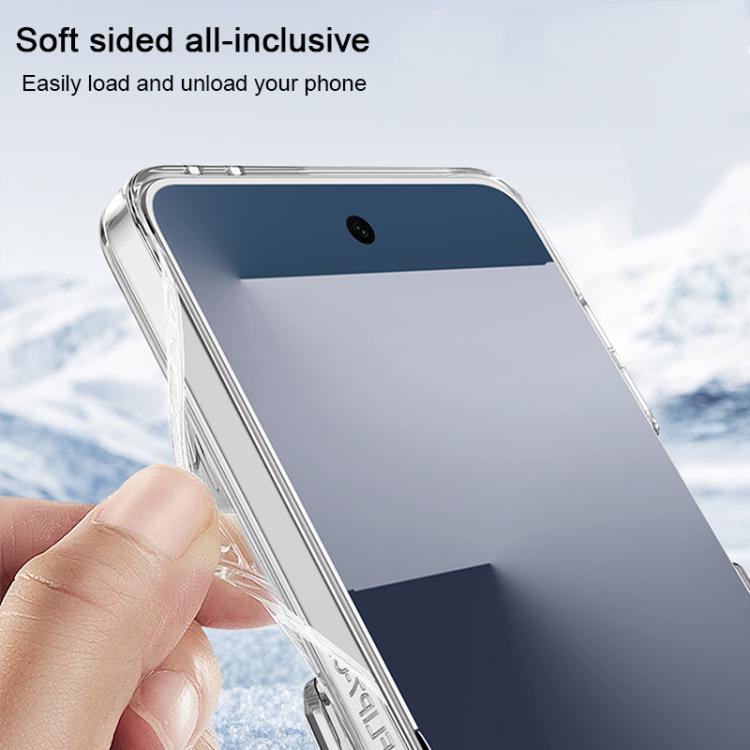 For Samsung Galaxy Z Flip7 5G GKK Integrated MagSafe Magnetic Hinge Folding Airbag Phone Case