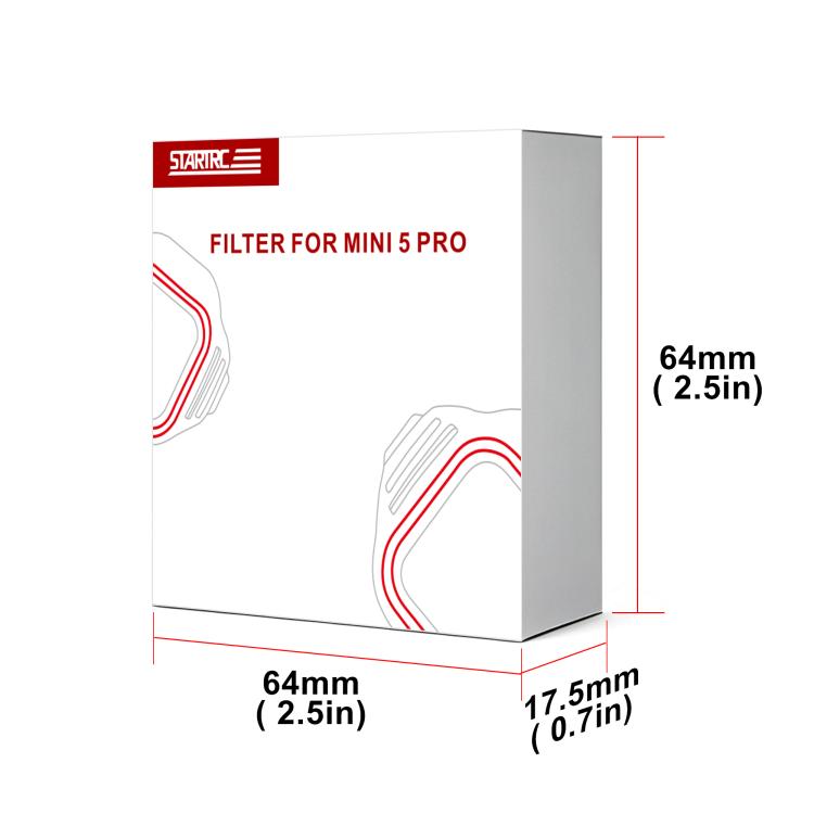 For DJI Mini 5 Pro STARTRC Camera Lens Filter, Filter:CPL