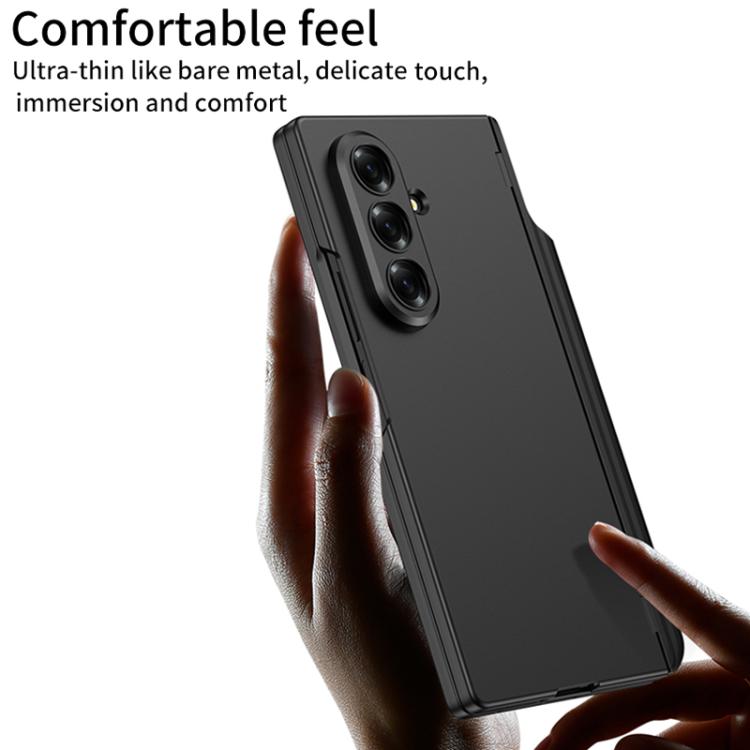 For Samsung Galaxy Z Fold7 5G GKK Integrated Magnetic Folding Hinge Stand Phone Case with Pen Slots