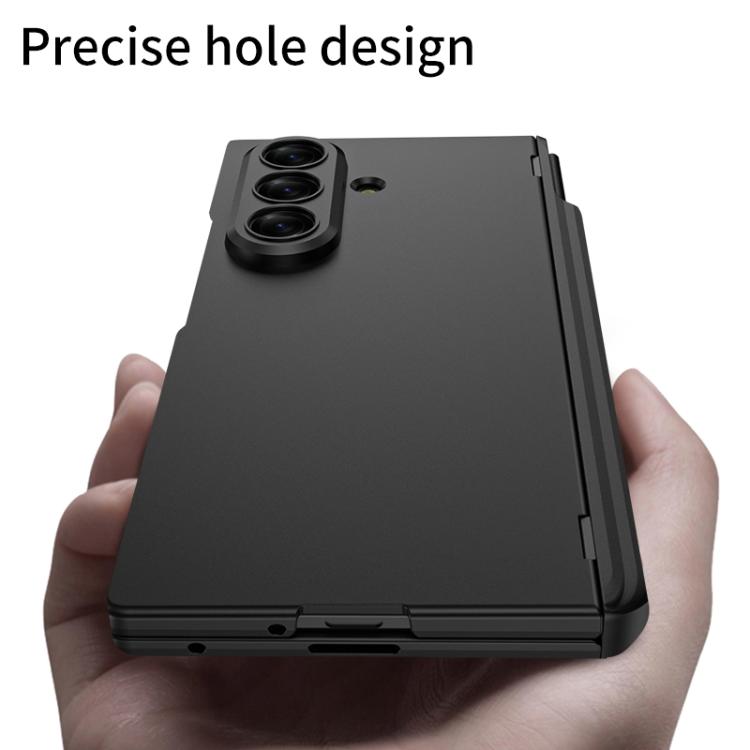For Samsung Galaxy Z Fold7 5G GKK Integrated Magnetic Folding Hinge Stand Phone Case with Pen Slots