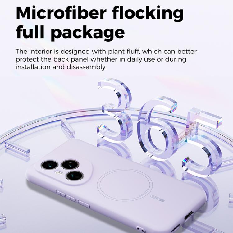 For Honor 400 Pro Global 160.8mm ABEEL Skin-friendly Feel Magsafe Liquid Silicone Phone Case