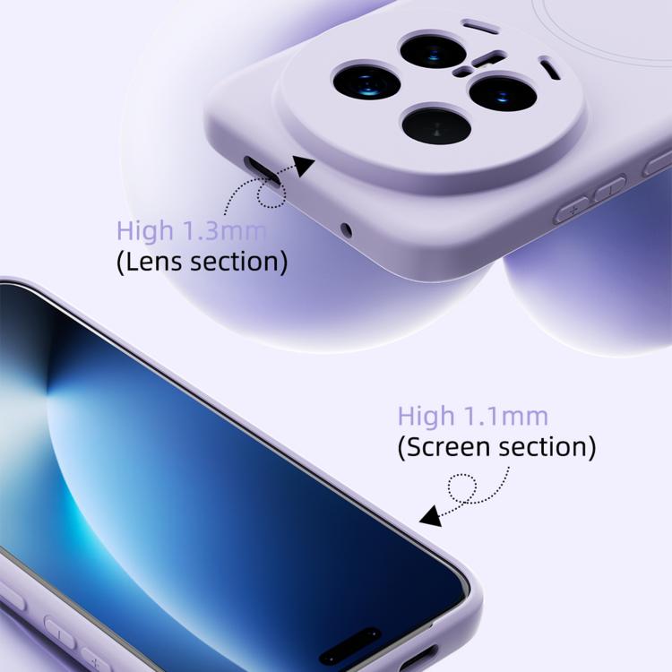 For Honor Magic8 Lite/X9d 5G/X70 5G ABEEL Skin-friendly Feel Magsafe Liquid Silicone Phone Case