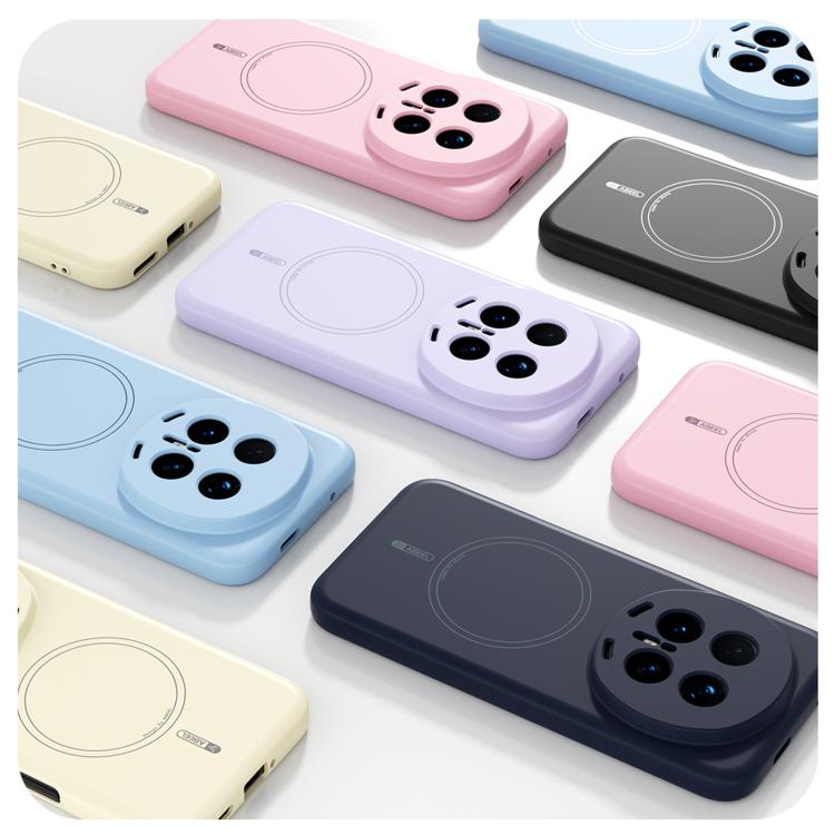 For Honor Magic8 Lite/X9d 5G/X70 5G ABEEL Skin-friendly Feel Magsafe Liquid Silicone Phone Case