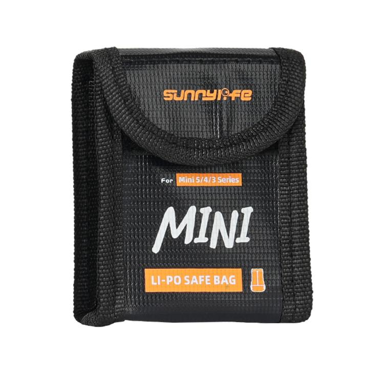 For DJI Mini 5 / 4 / 3 Series Sunnylife Battery Explosion-proof Safe Bag Protective Li-Po Safe Bag
