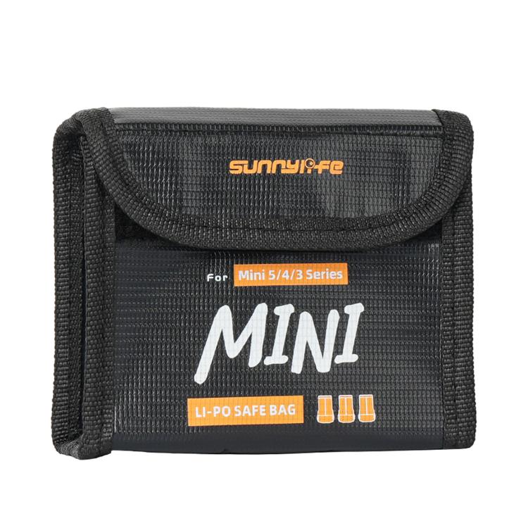 For DJI Mini 5 / 4 / 3 Series Sunnylife Battery Explosion-proof Safe Bag Protective Li-Po Safe Bag