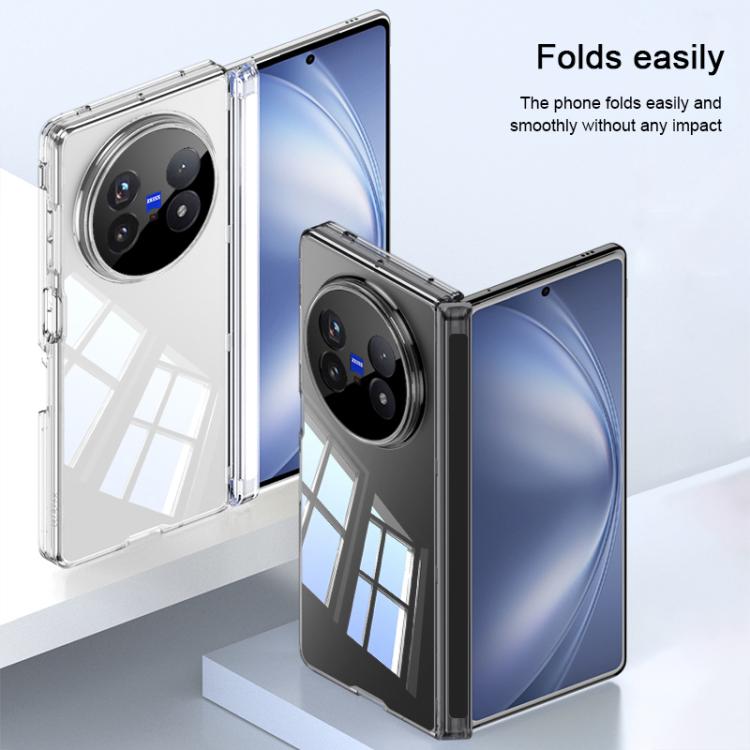 For vivo X Fold5 GKK Magnetic Absorption Clear Full Cover TPU Phone Case