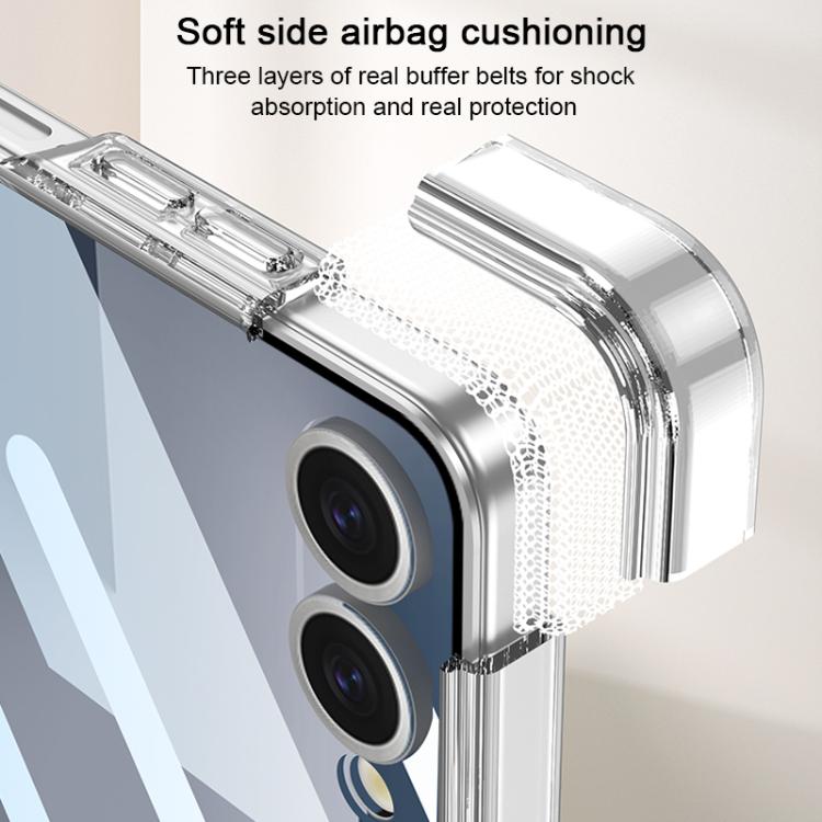 For Samsung Galaxy Z Flip7 5G GKK Integrated Magnetic Hinge Folding Airbag Phone Case