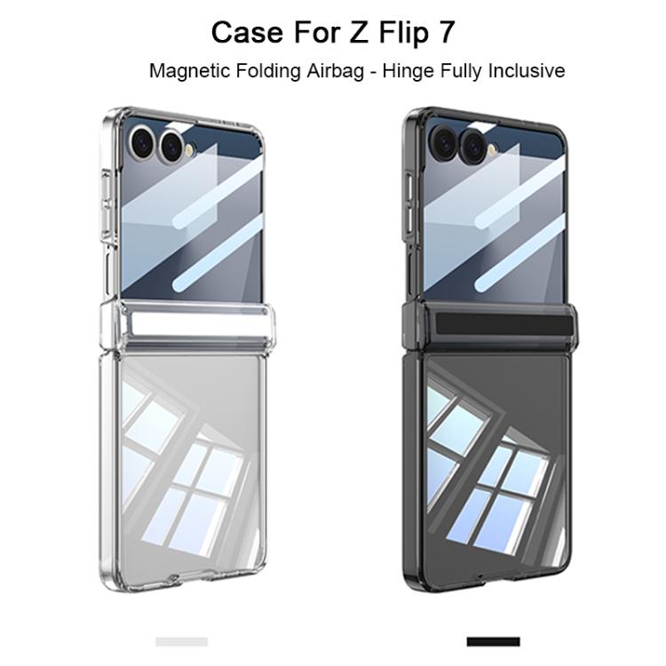 For Samsung Galaxy Z Flip7 5G GKK Integrated Magnetic Hinge Folding Airbag Phone Case