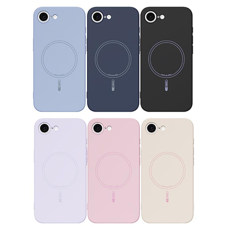 For iPhone 16e / 17e ABEEL Skin-friendly Feel Magsafe Liquid Silicone Phone Case