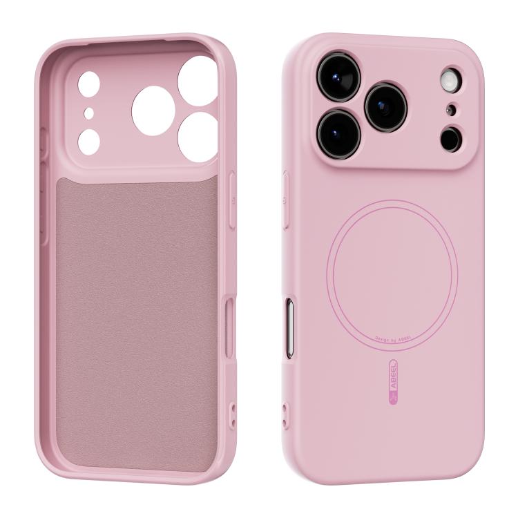 For iPhone 17 Pro ABEEL Skin-friendly Feel Magsafe Liquid Silicone Phone Case