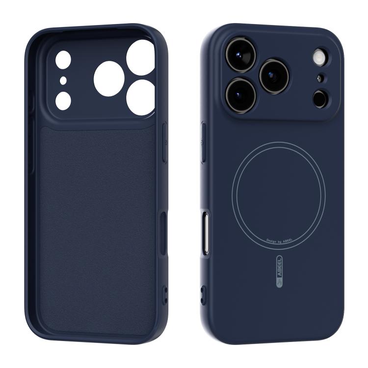 For iPhone 17 Pro ABEEL Skin-friendly Feel Magsafe Liquid Silicone Phone Case