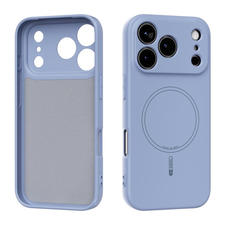 For iPhone 17 Pro ABEEL Skin-friendly Feel Magsafe Liquid Silicone Phone Case