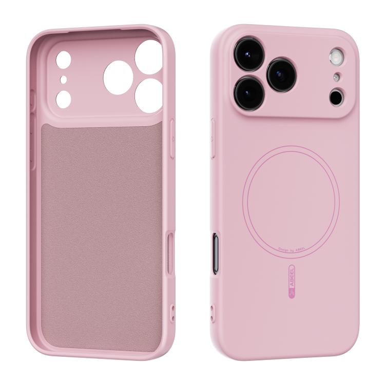 For iPhone 17 Pro Max ABEEL Skin-friendly Feel Magsafe Liquid Silicone Phone Case